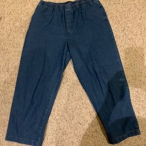 Painter’s Jeans with Elastic Waistband